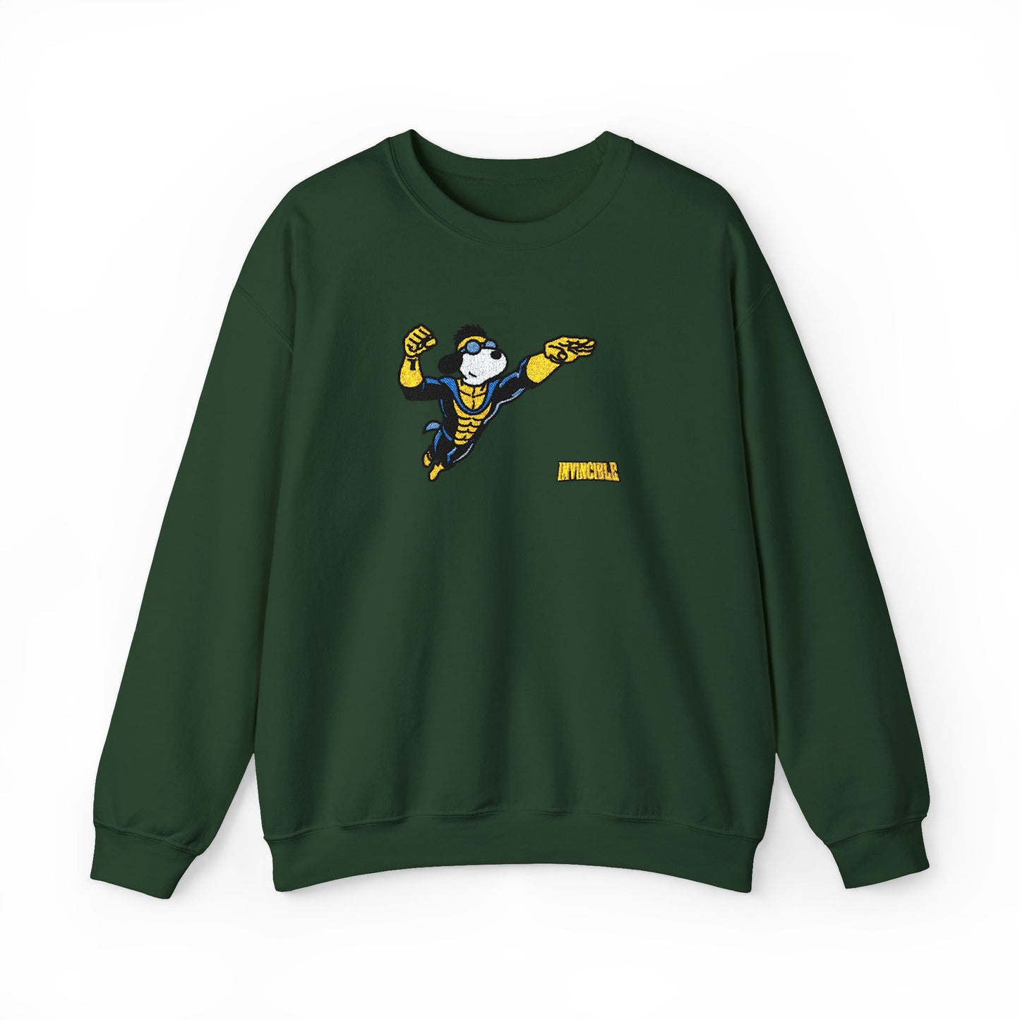 Snoopy x Invincible Crewneck | Embroidered Graphic