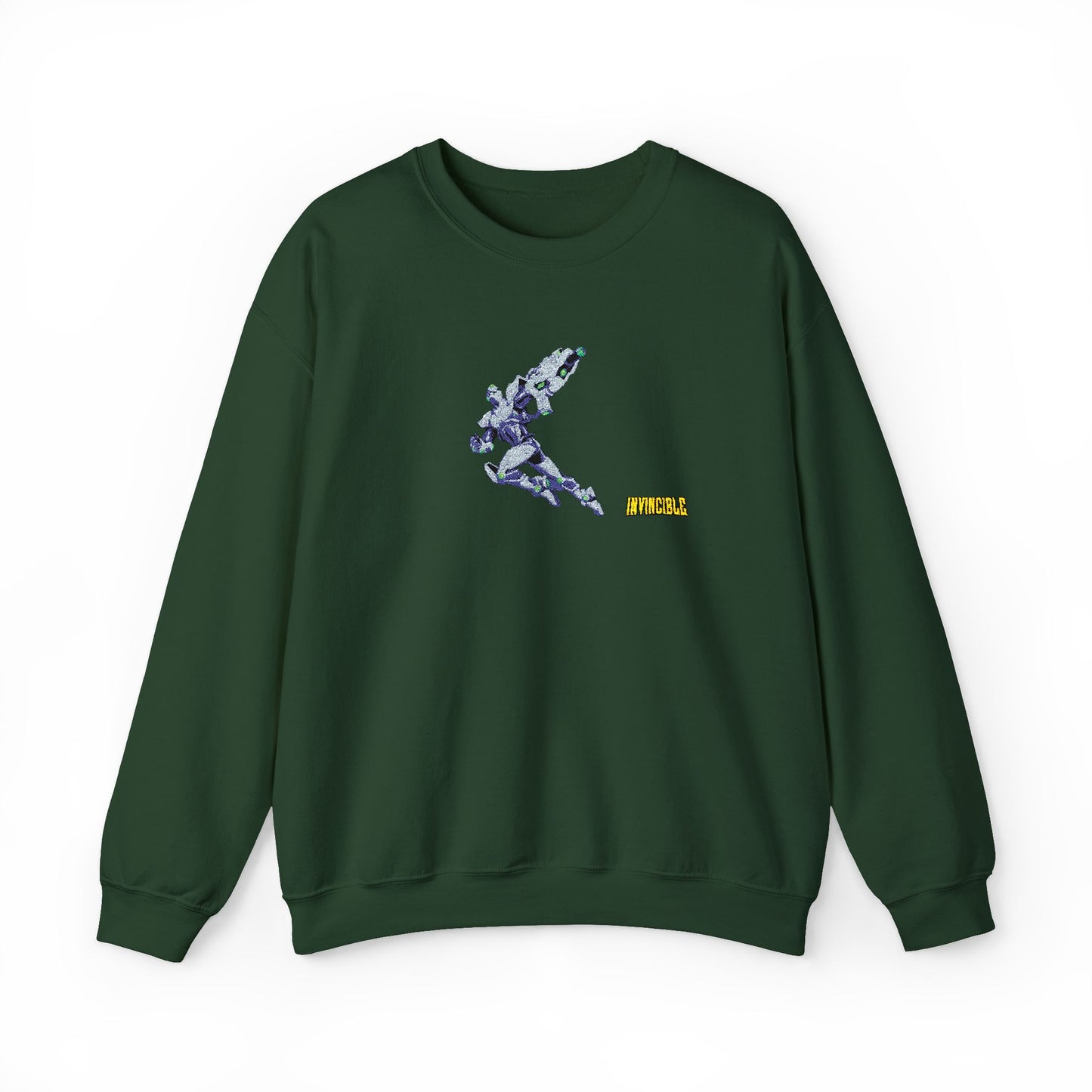 Invincible x Tech Jacket | Embroidered Crewneck