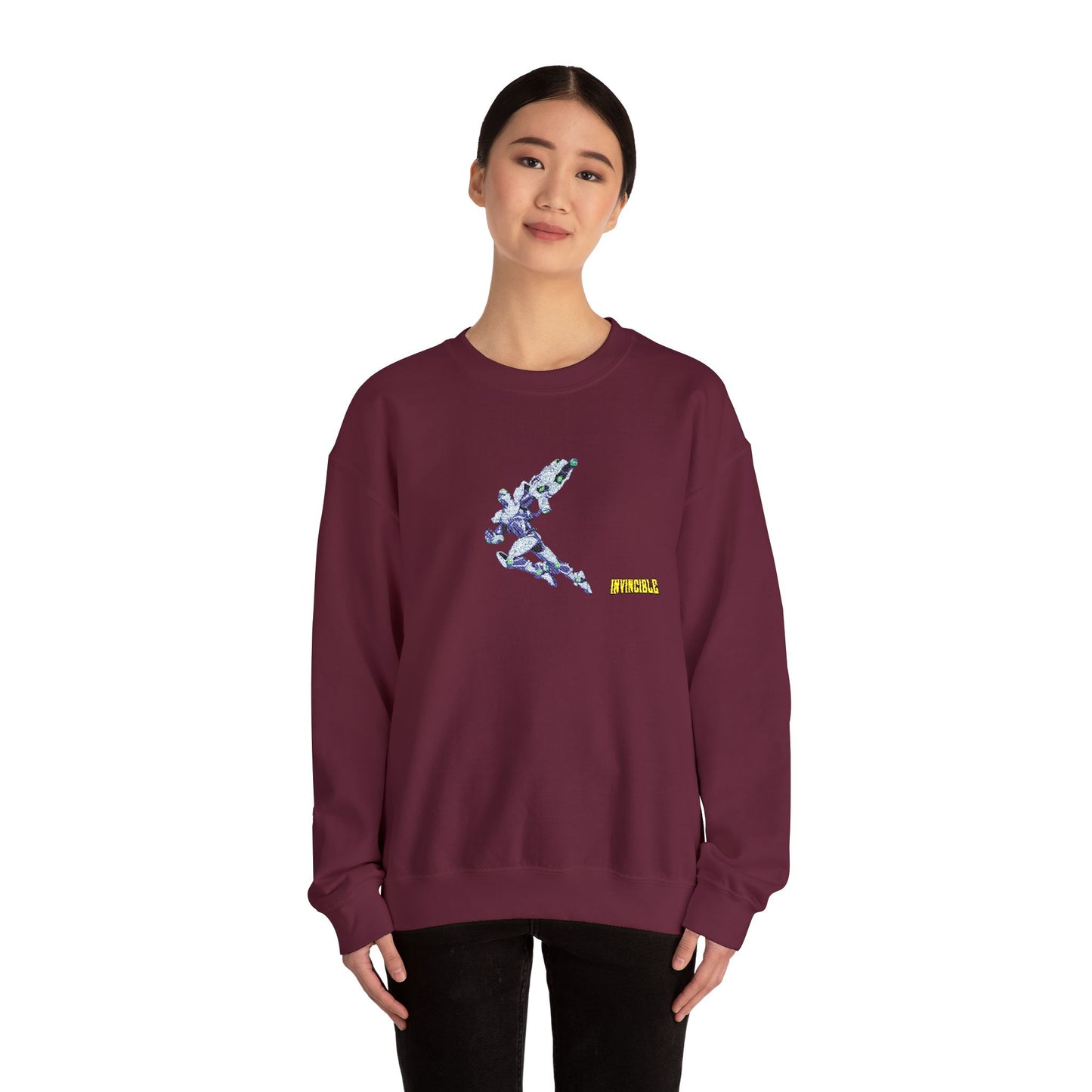 Invincible x Tech Jacket | Embroidered Crewneck