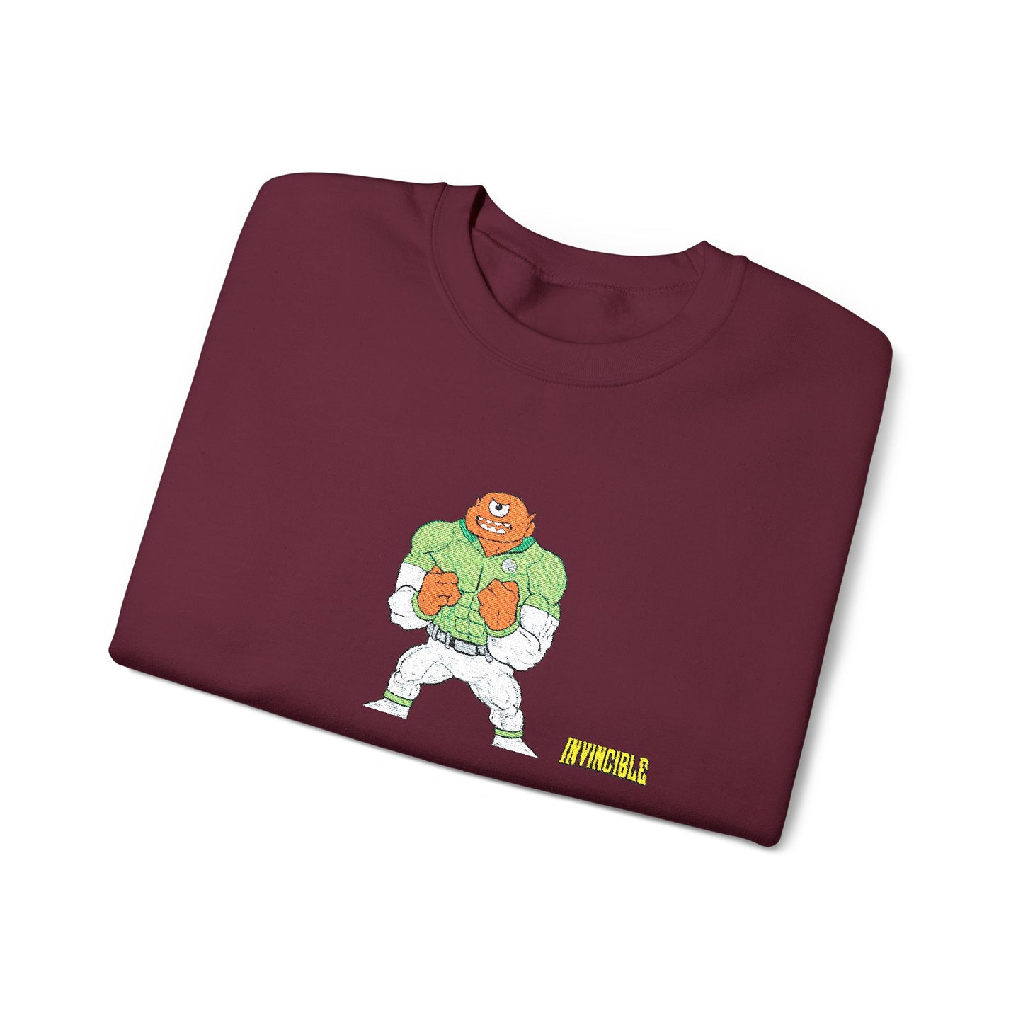 Allen x Darwin | Embroidered Invincible Crewneck
