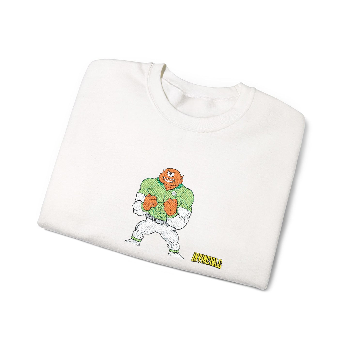 Allen x Darwin | Embroidered Invincible Crewneck