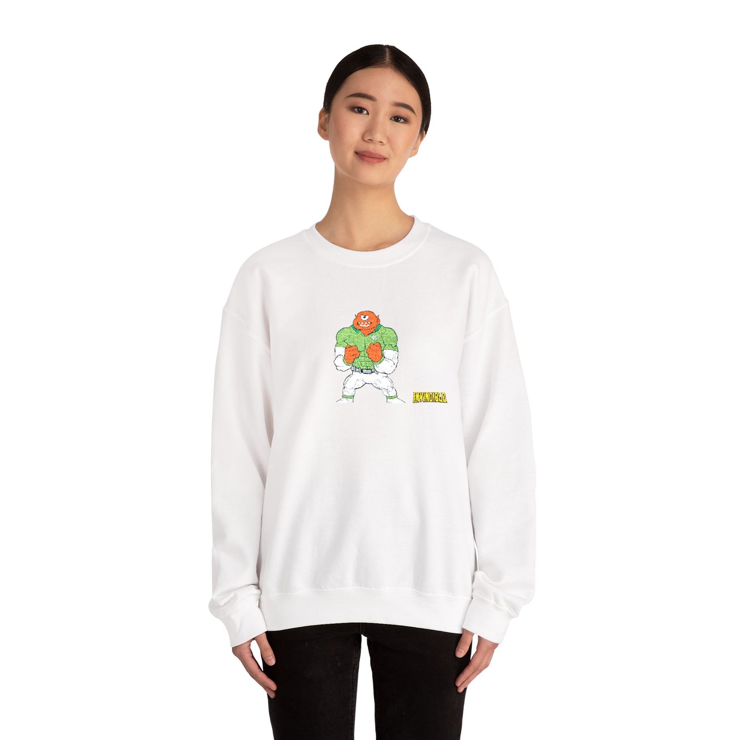 Allen x Darwin | Embroidered Invincible Crewneck