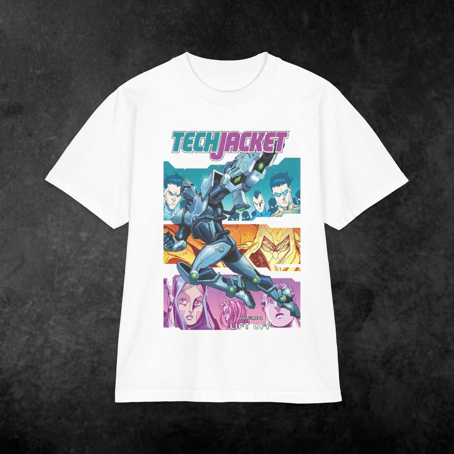 Techjacket — Heavyweight Oversized Graphic Tee