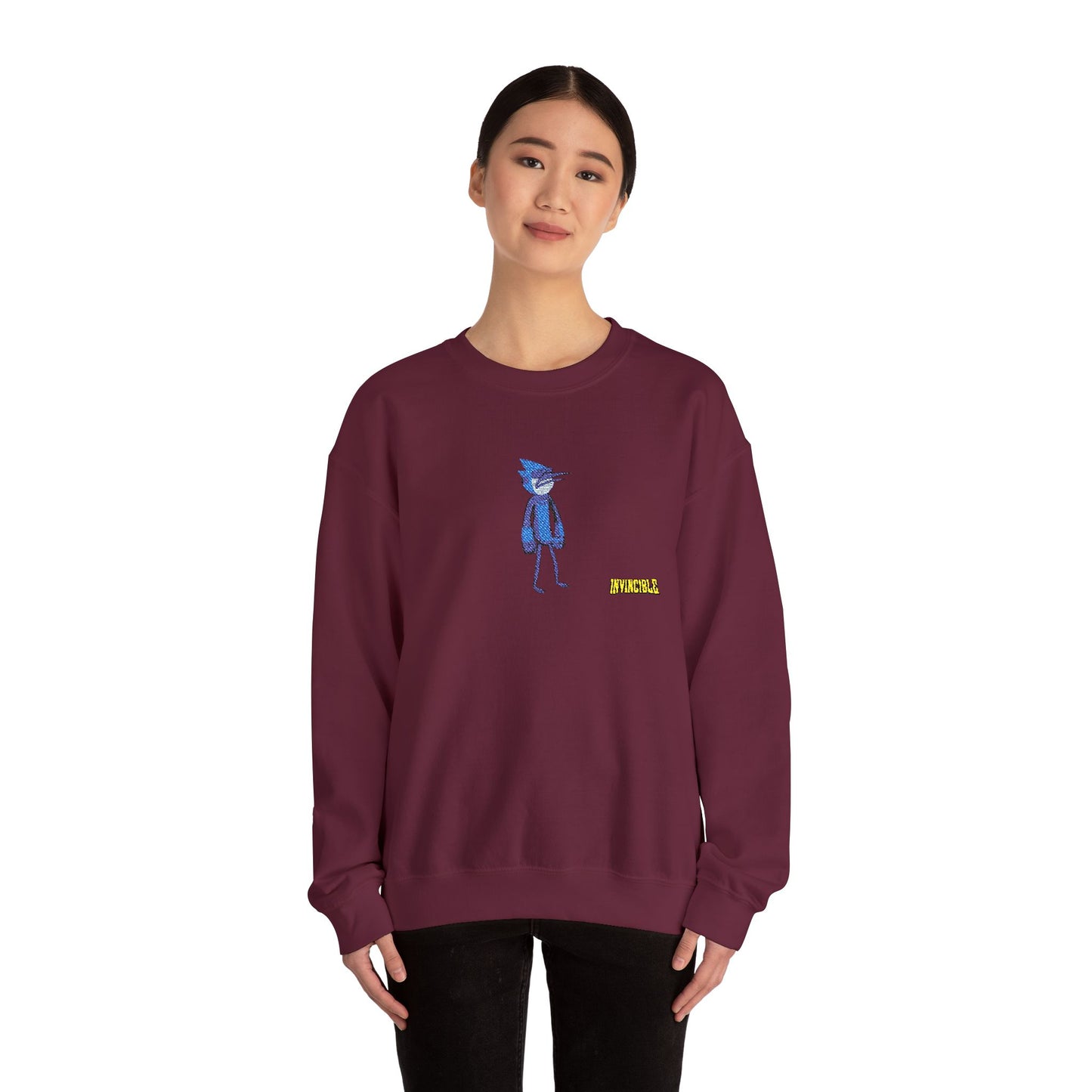 Invincible x Regular Show | Embroidered Crewneck