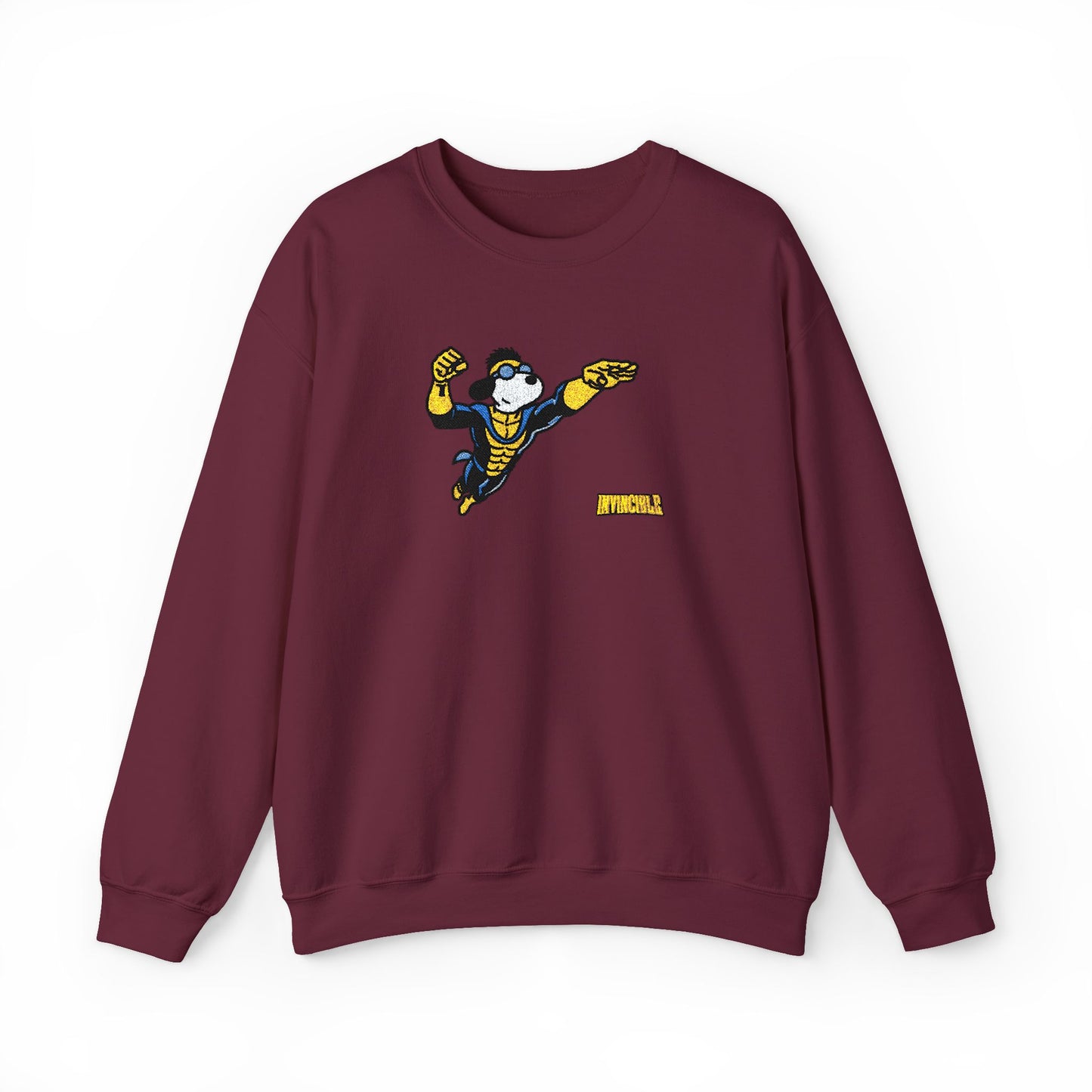 Snoopy x Invincible Crewneck | Embroidered Graphic