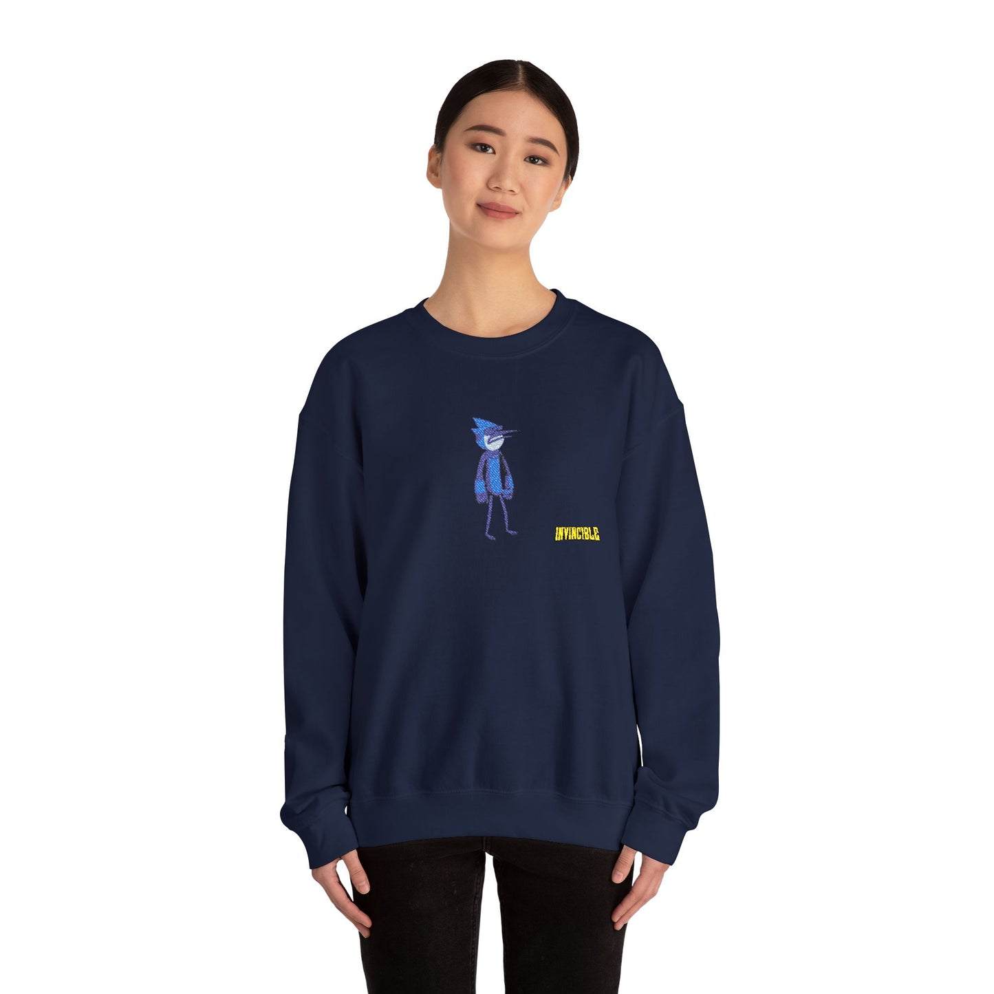 Invincible x Regular Show | Embroidered Crewneck