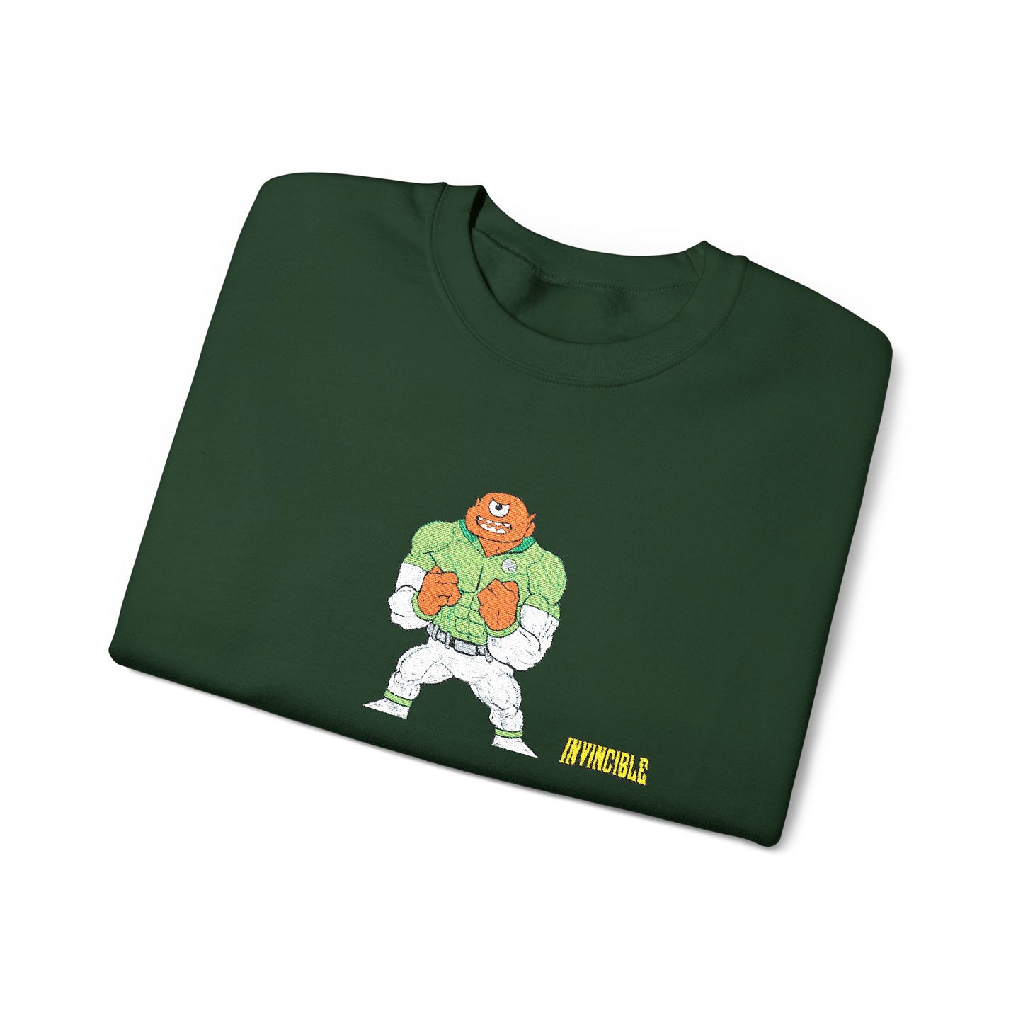 Allen x Darwin | Embroidered Invincible Crewneck
