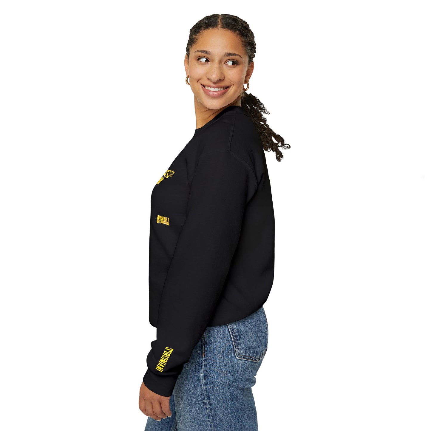 Snoopy x Invincible Crewneck With Wrist Embroidery | Embroidered Graphic