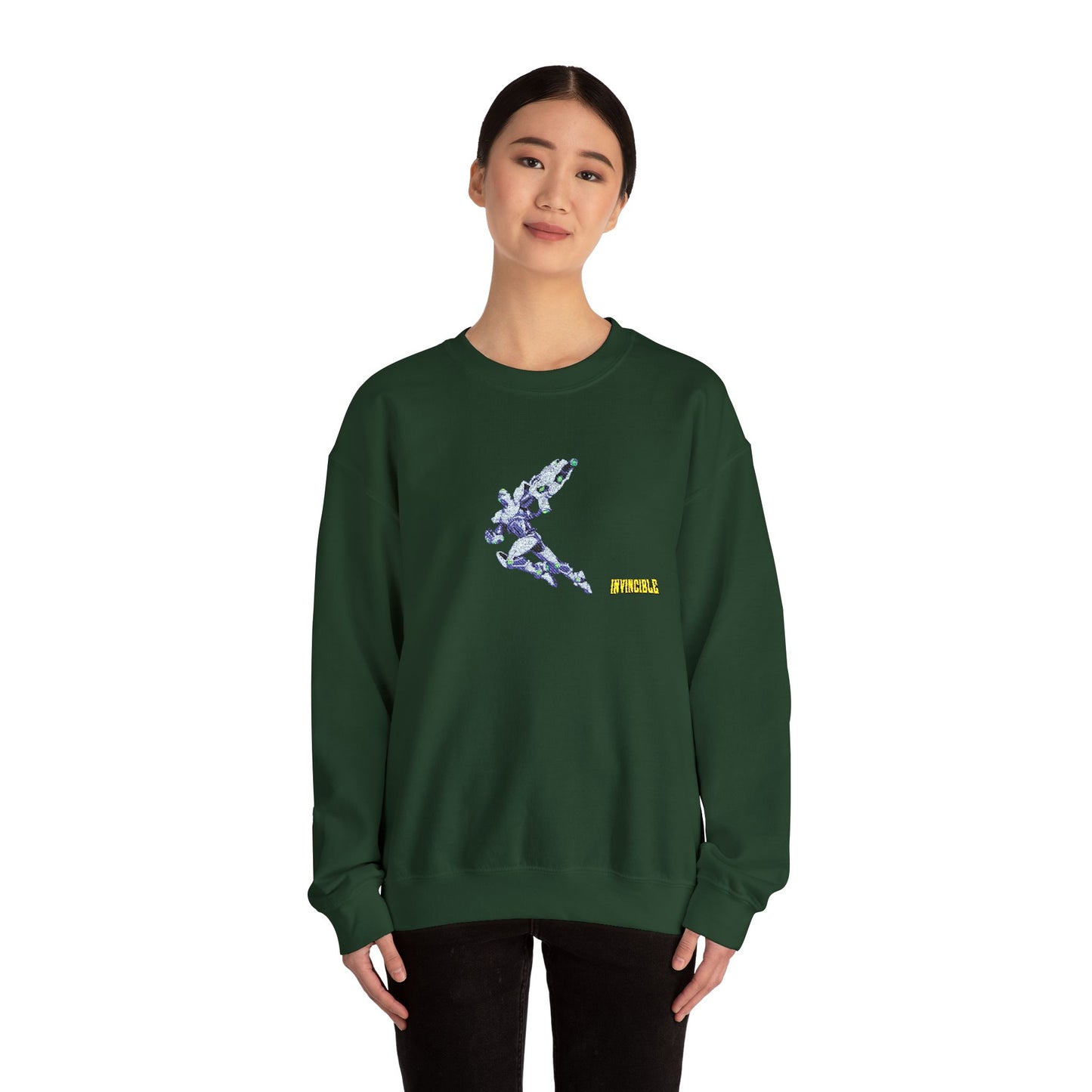 Invincible x Tech Jacket | Embroidered Crewneck
