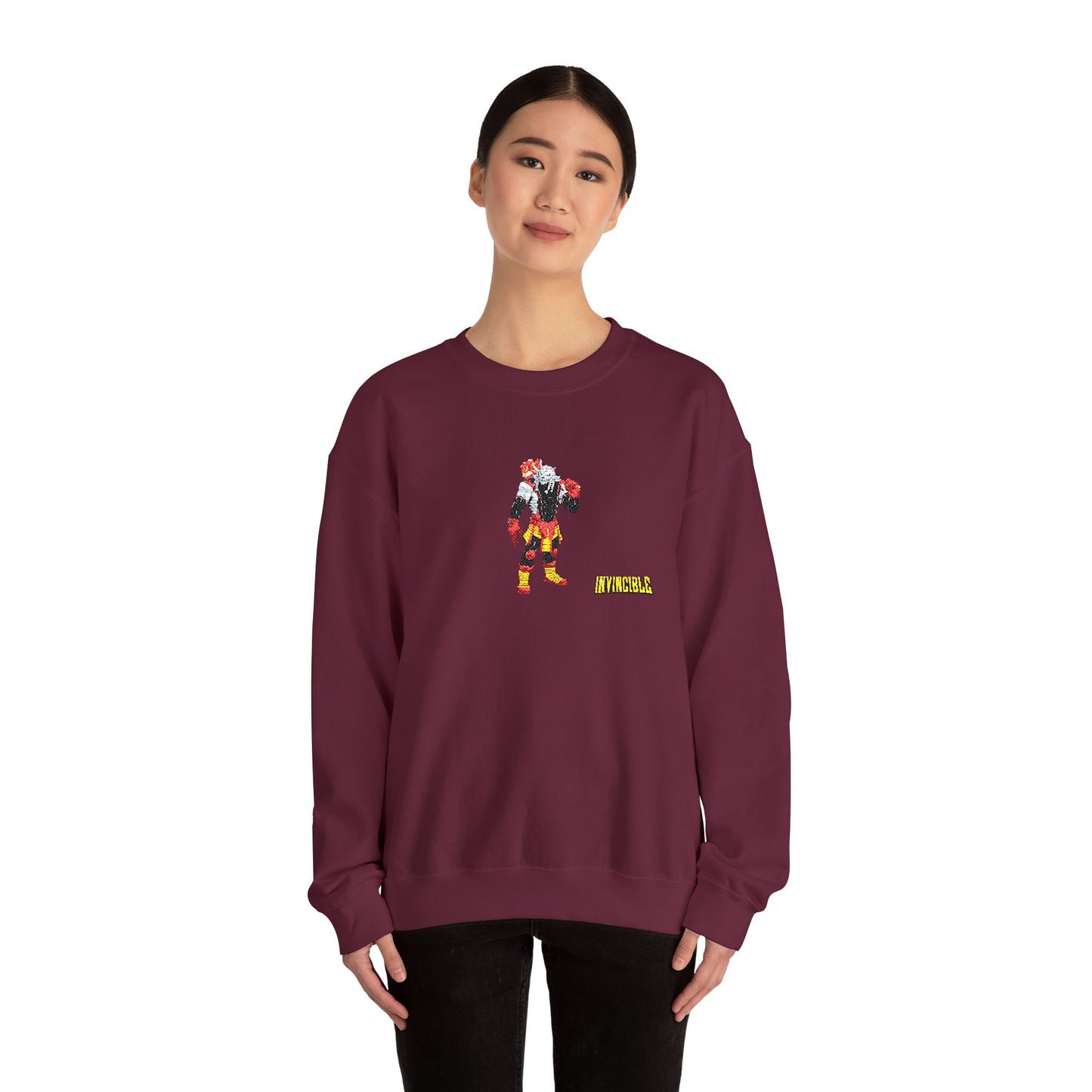 Battle Beast Sweatshirt | Embroidered Crewneck