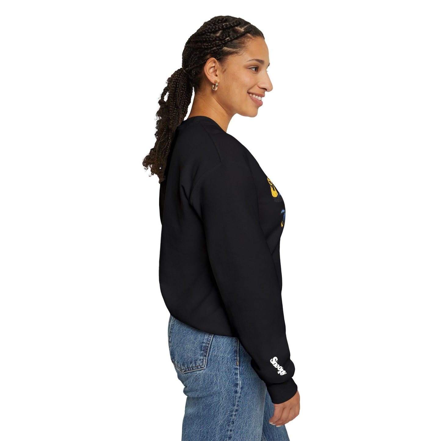 Snoopy x Invincible Crewneck With Wrist Embroidery | Embroidered Graphic