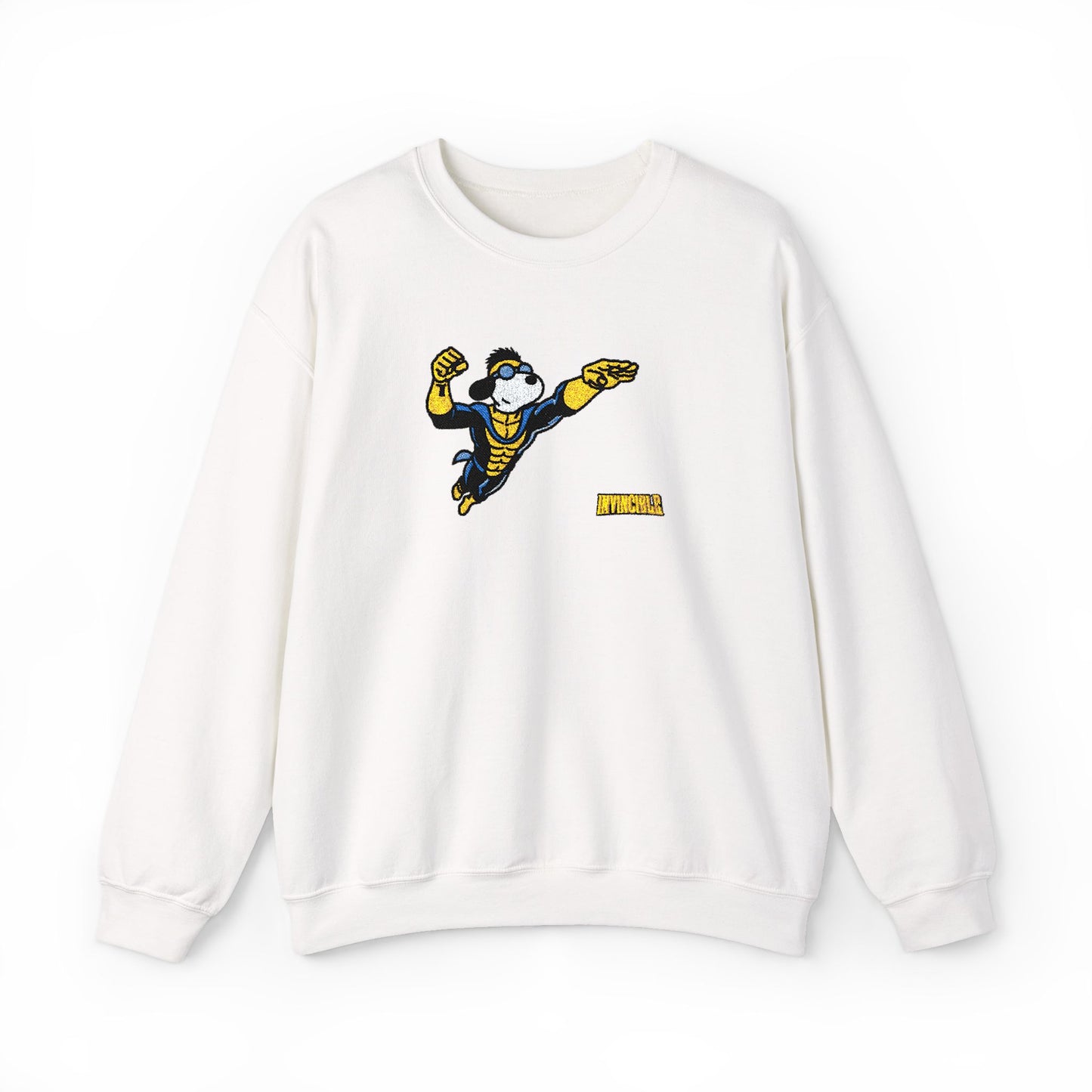 Snoopy x Invincible Crewneck | Embroidered Graphic