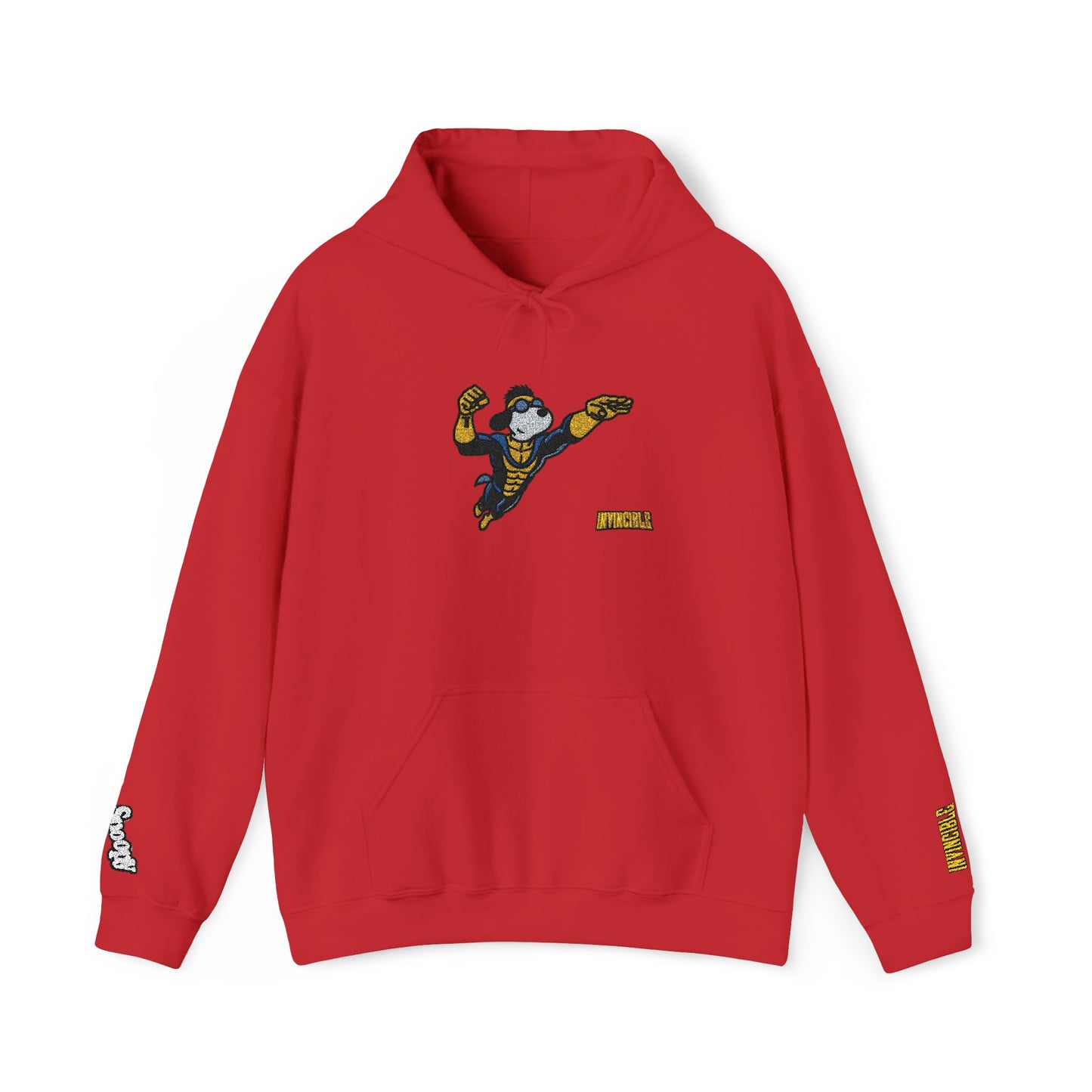 Snoopy x Invincible Hoodie | Embroidered Graphic