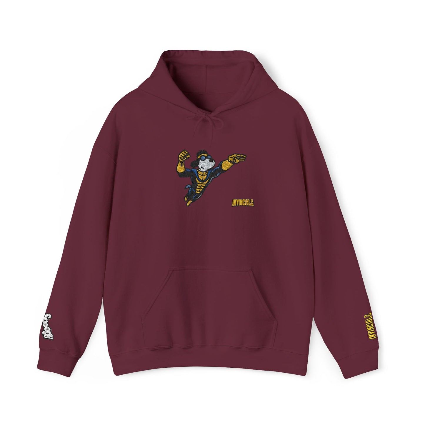 Snoopy x Invincible Hoodie | Embroidered Graphic