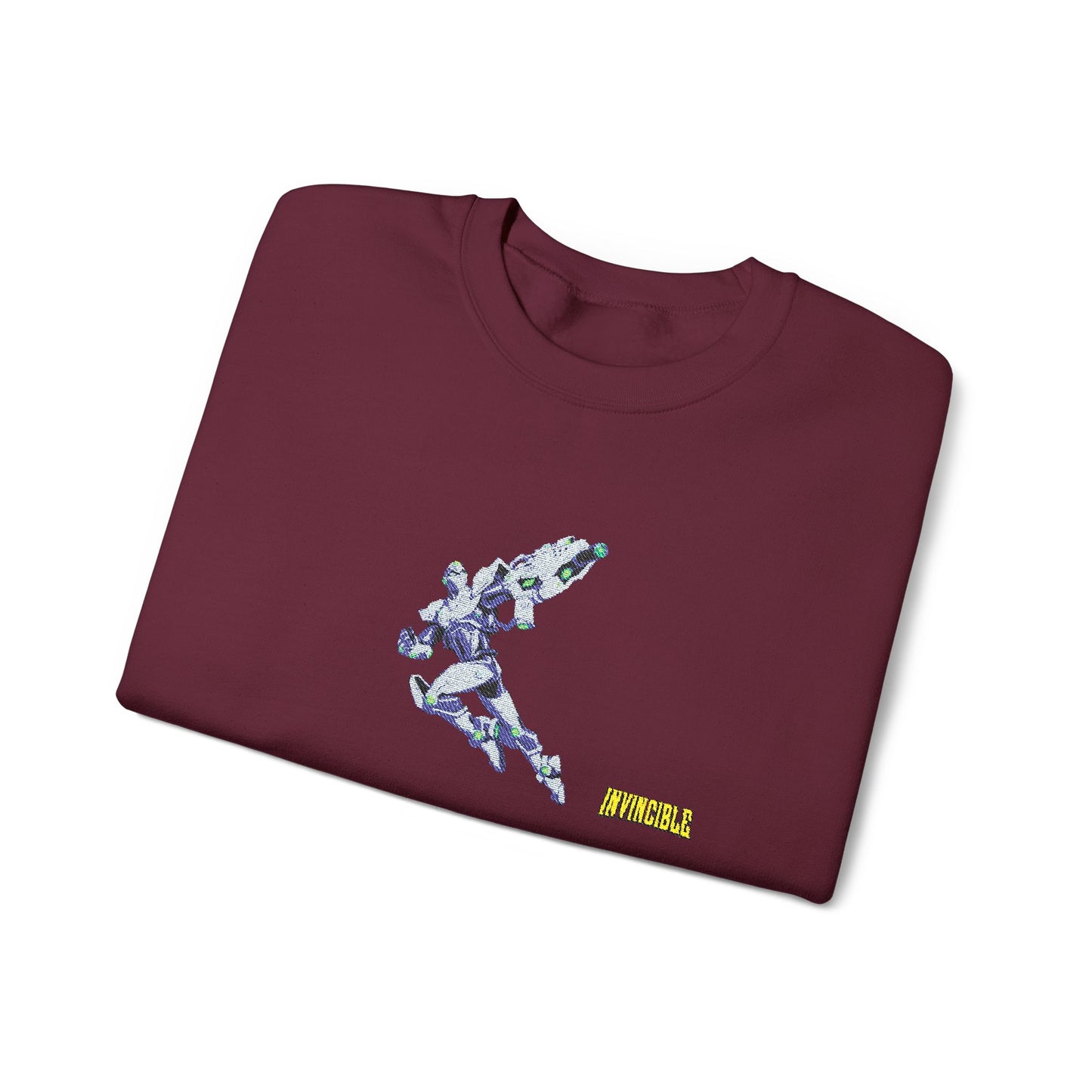 Invincible x Tech Jacket | Embroidered Crewneck
