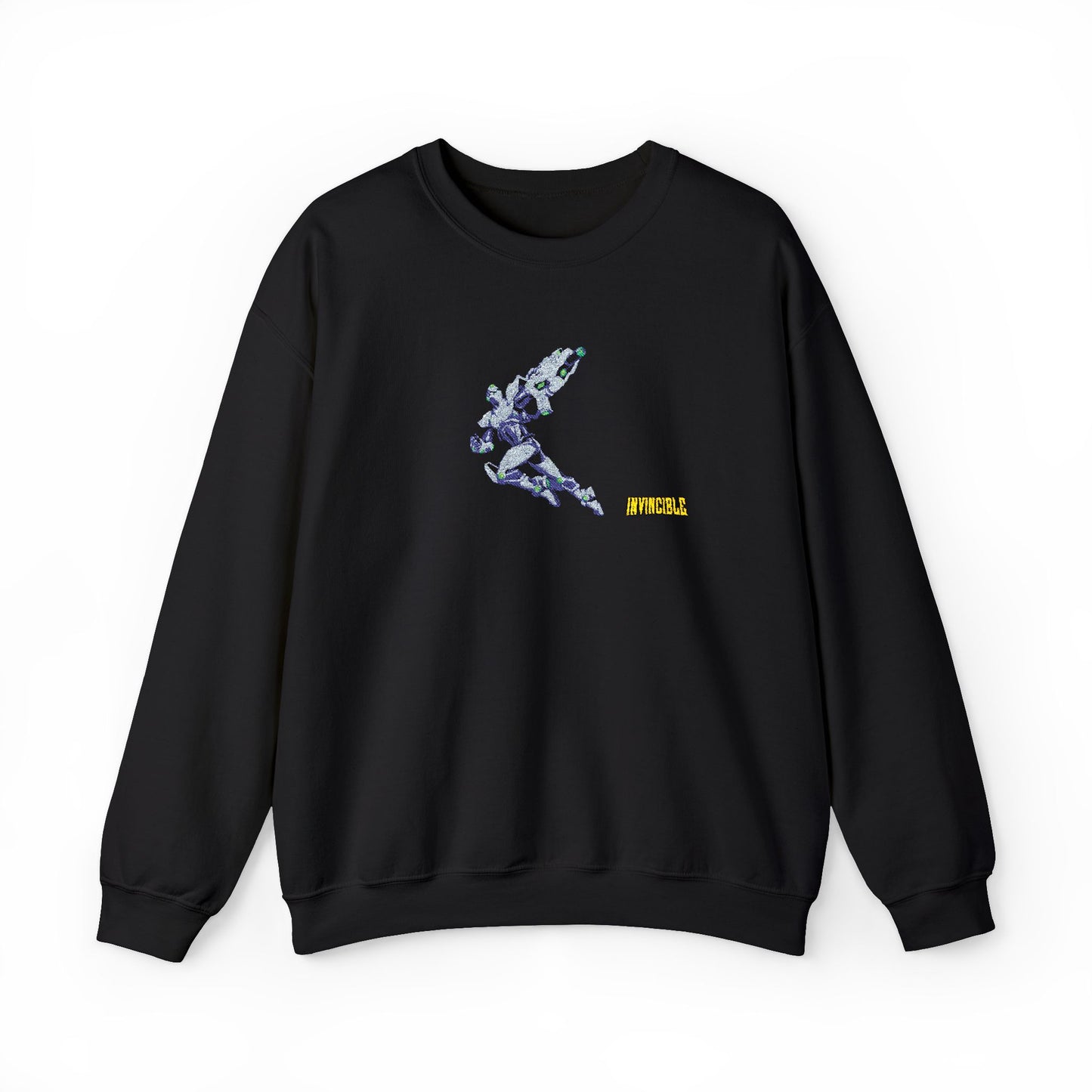 Invincible x Tech Jacket | Embroidered Crewneck