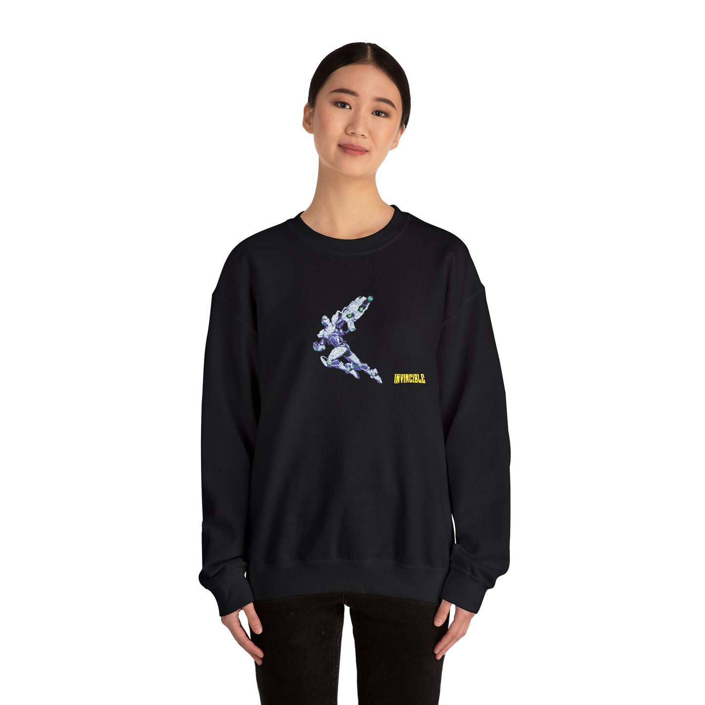 Invincible x Tech Jacket | Embroidered Crewneck