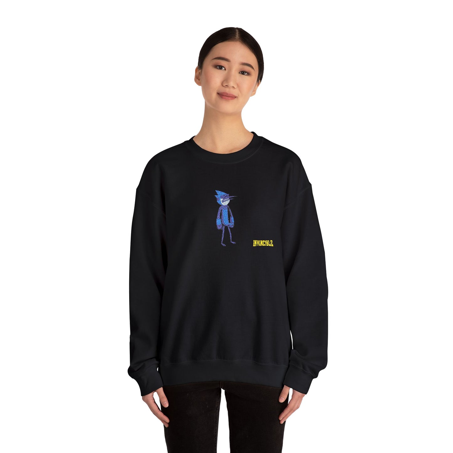 Invincible x Regular Show | Embroidered Crewneck