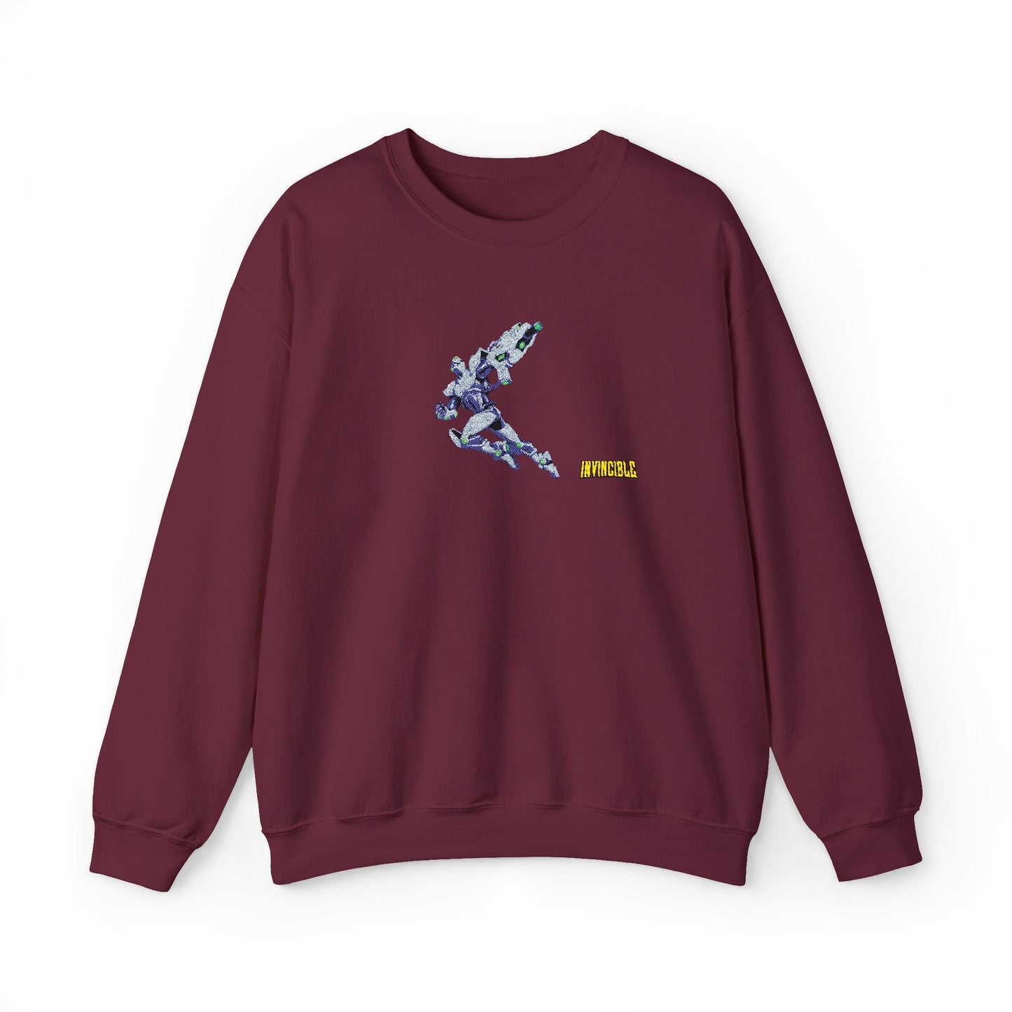 Invincible x Tech Jacket | Embroidered Crewneck