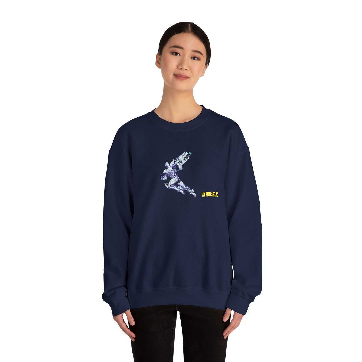 Invincible x Tech Jacket | Embroidered Crewneck