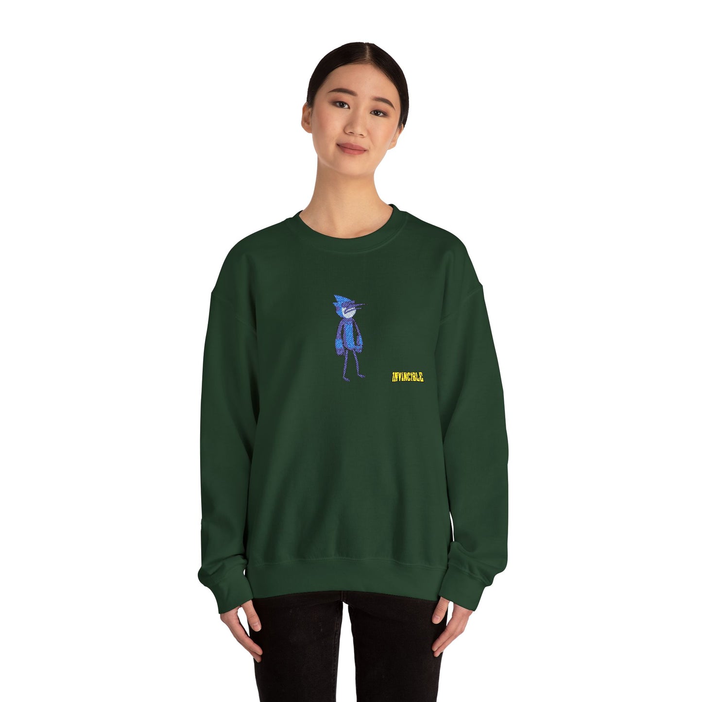 Invincible x Regular Show | Embroidered Crewneck