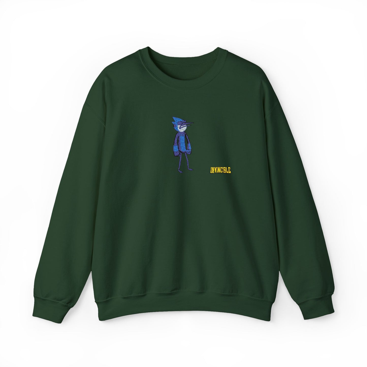Invincible x Regular Show | Embroidered Crewneck