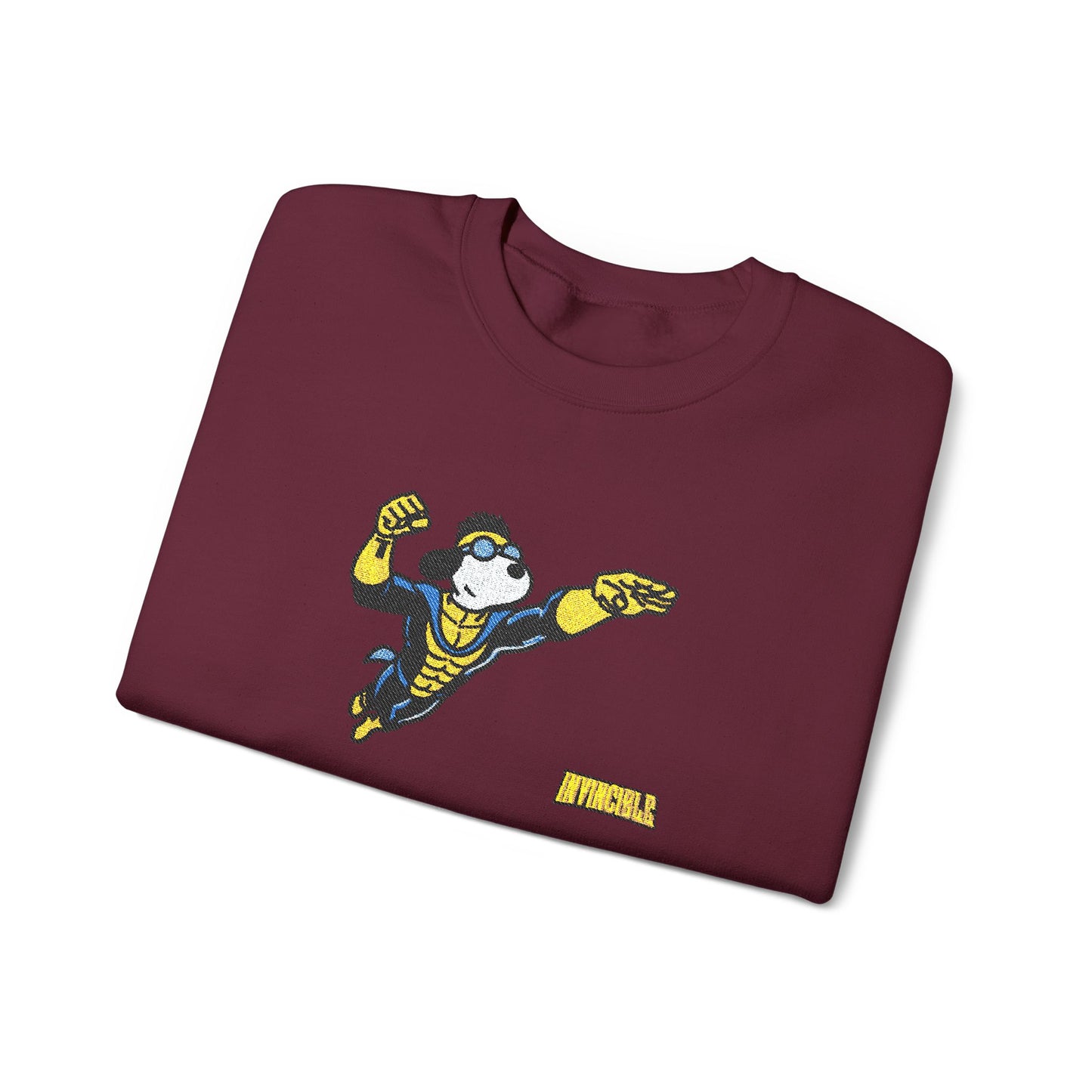 Snoopy x Invincible Crewneck | Embroidered Graphic