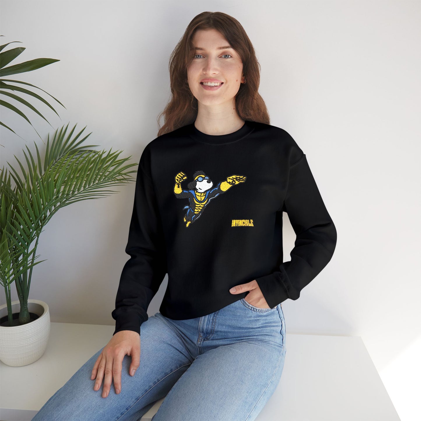 Snoopy x Invincible Crewneck | Embroidered Graphic